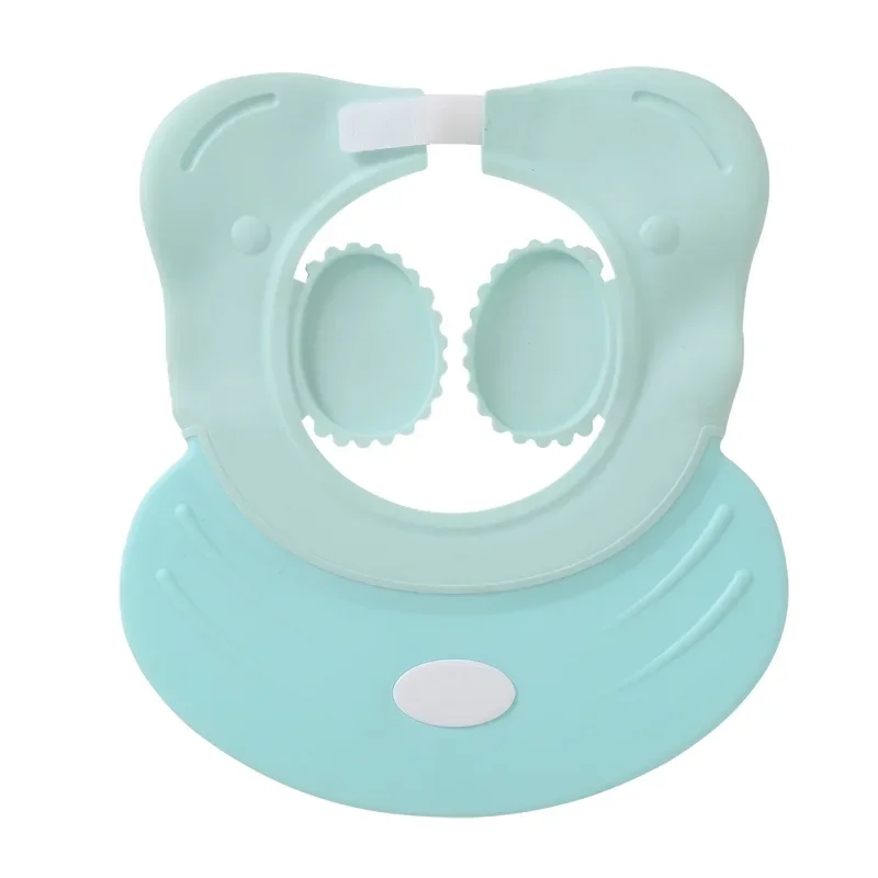 Gorro de baño impermeable ajustable para bebé – protege ojos y oídos - imagen 5