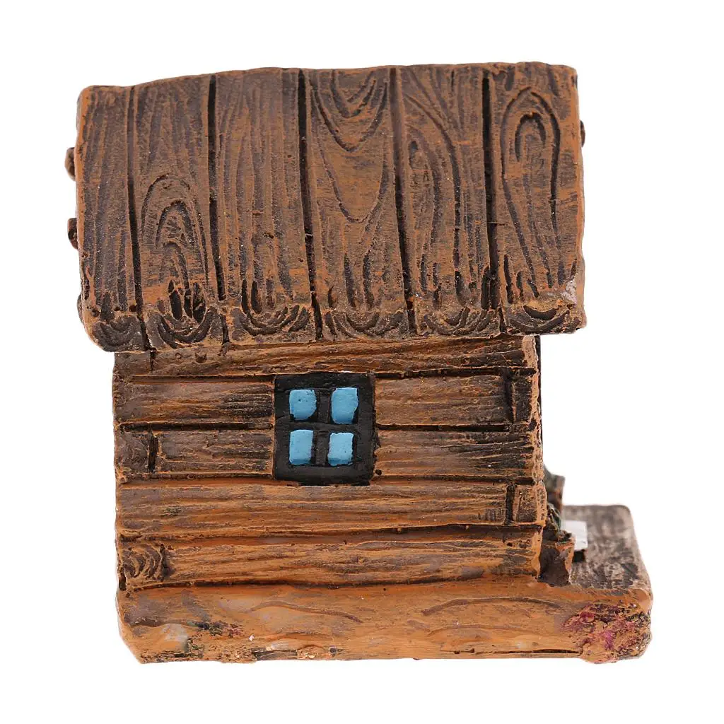 Miniatura casa de campo resina para diorama montaje - imagen 3