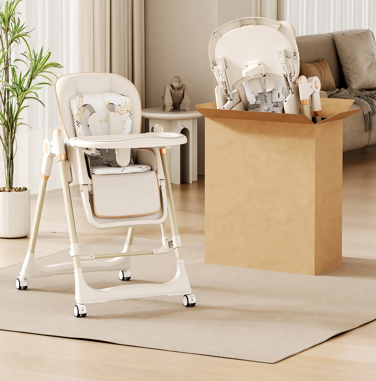 Vista del conjunto y asiento