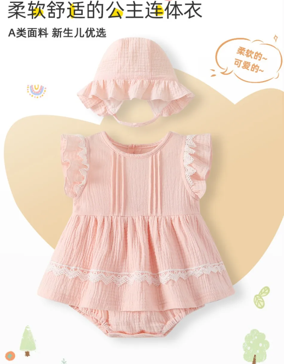 Conjunto rosa para bebé recién nacido