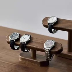 Organizador de pulsera y reloj infantil en madera de nogal