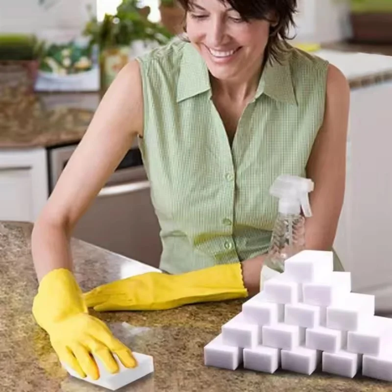 Esponja mágica de melamina para cocina y baño, antimancha - imagen 3