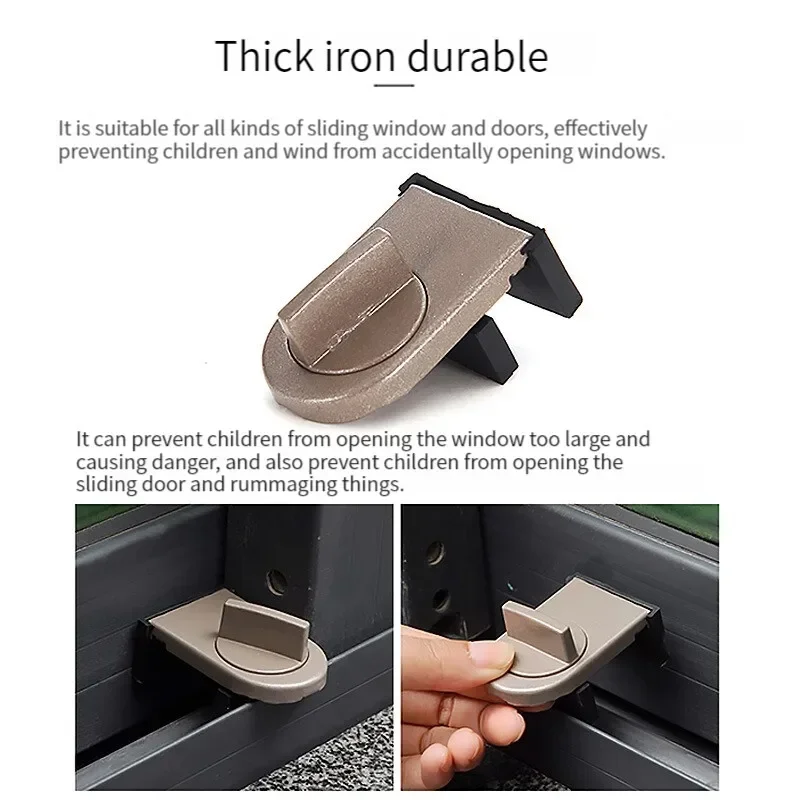 Pestillo de seguridad para ventana ajustable antirrobo - imagen 4