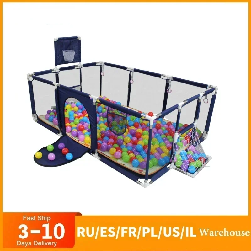 Corralito Parque Infantil para Bebés con Tubos de Acero Gruesos - imagen 4