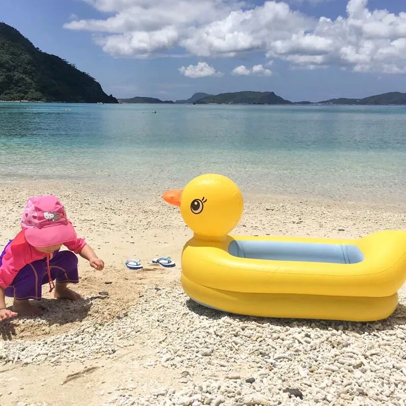 Juego de agua inflable con diseño de bañera