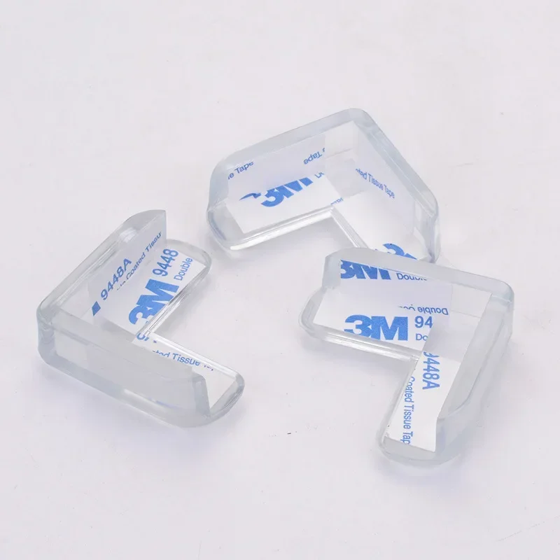 Protector de esquinas de PVC transparente para bebés – Anticolisión - imagen 3