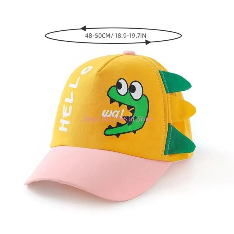 Gorra de béisbol infantil con dinosaurios para verano y playa - imagen 5