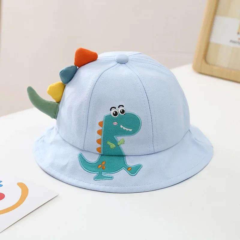 Sombrero de verano para bebé Panamá dinosaurios con protección UV - imagen 3