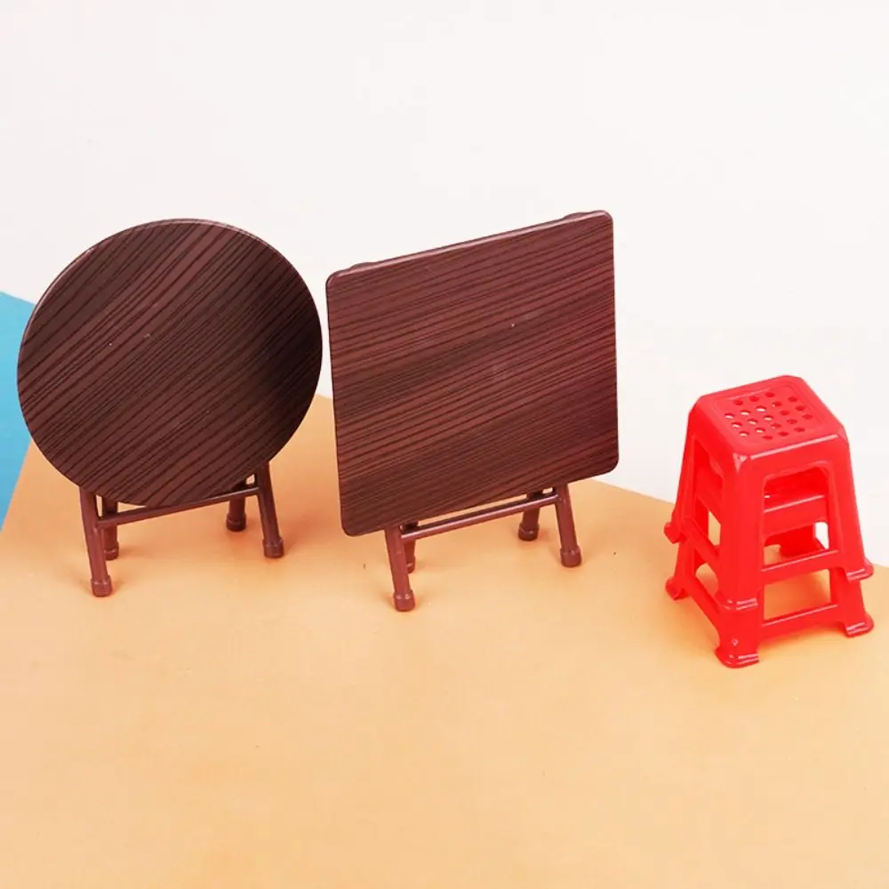 Mesa plegable para decoración de muñecas