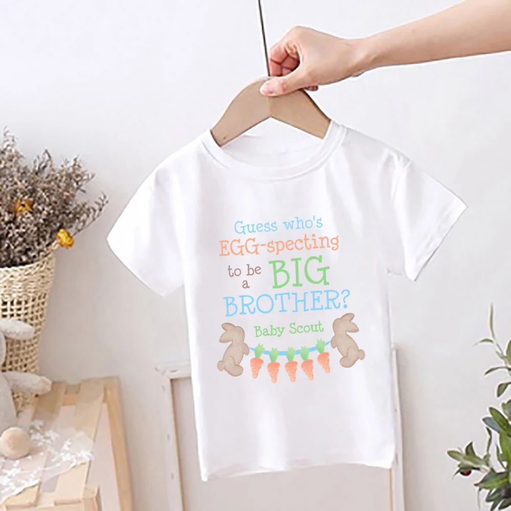 Camiseta infantil vista lateral para niños y niñas