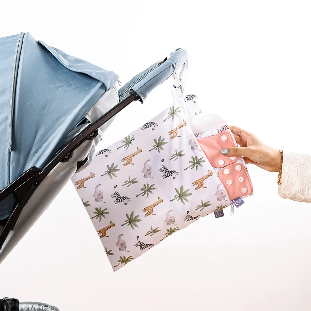 Bolsa Pañales Elinfant Impermeable – Portátil Húmeda Seca - imagen 2