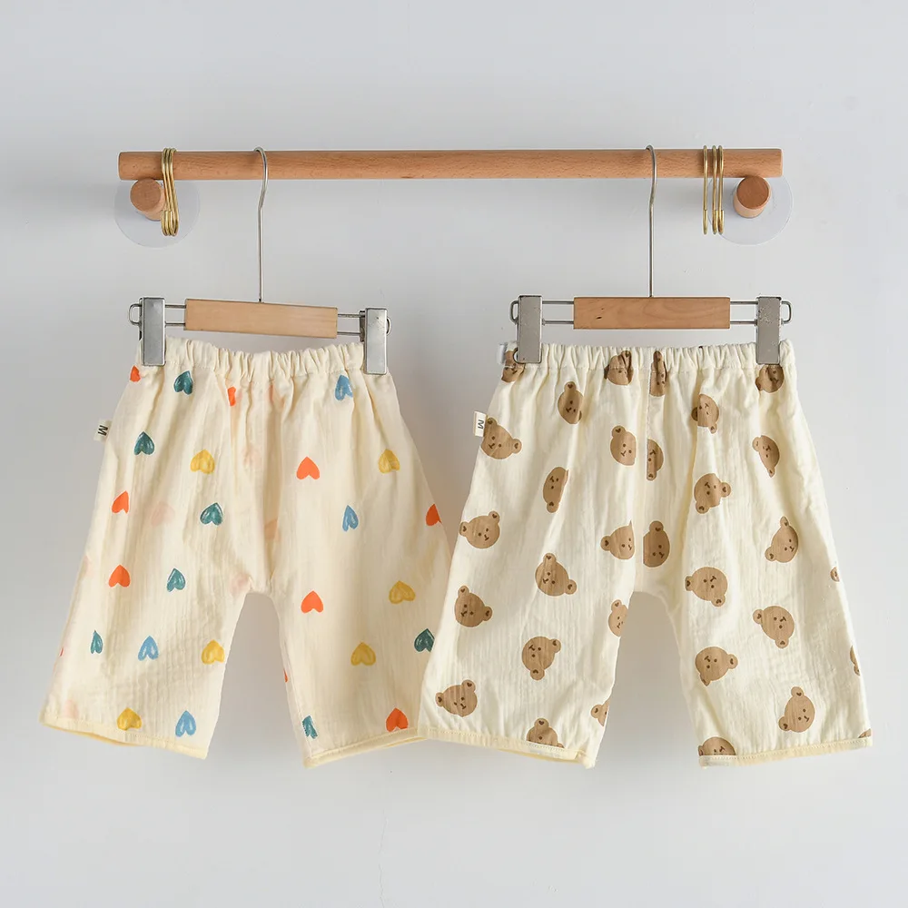 Pantalones impermeables de gasa de algodón para bebé – Cómodos y transpirables - imagen 2