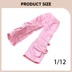 Pantalones cargo miniatura para figuras de acción – estilo casual