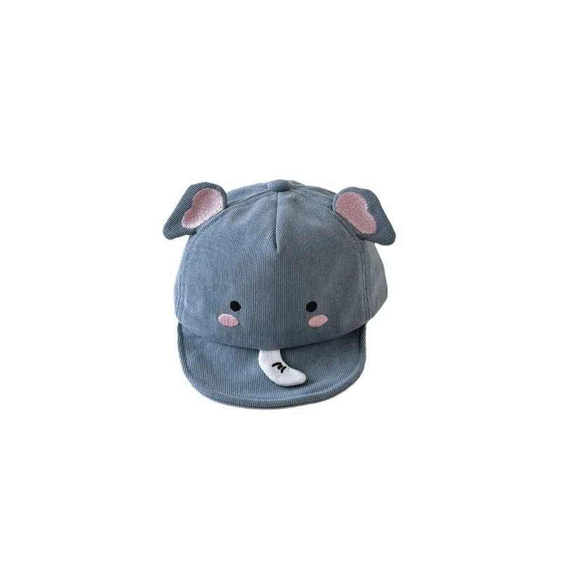 Gorra de béisbol para bebé de algodón suave con dinosaurio