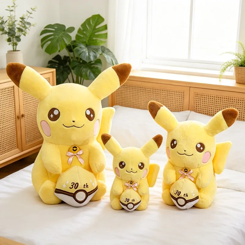 Peluche Pikachu Pokémon suave tipo cojín, para sofá y cama - imagen 2