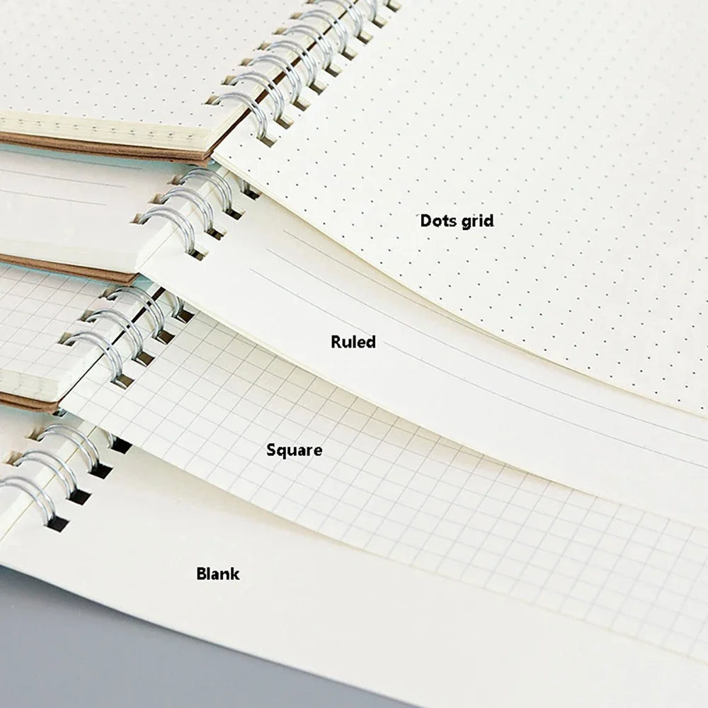 Cuaderno de espiral A5 con cuadrícula de puntos para el colegio - imagen 2