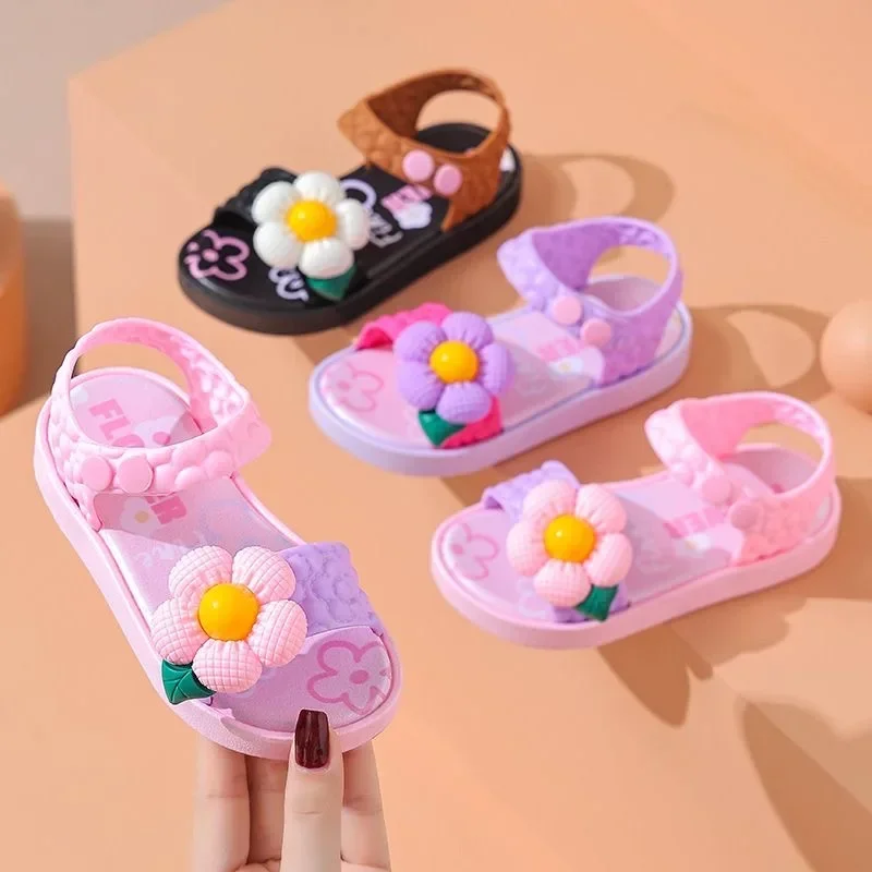 Sandalias antideslizantes de suela flexible para exteriores verano - imagen 2