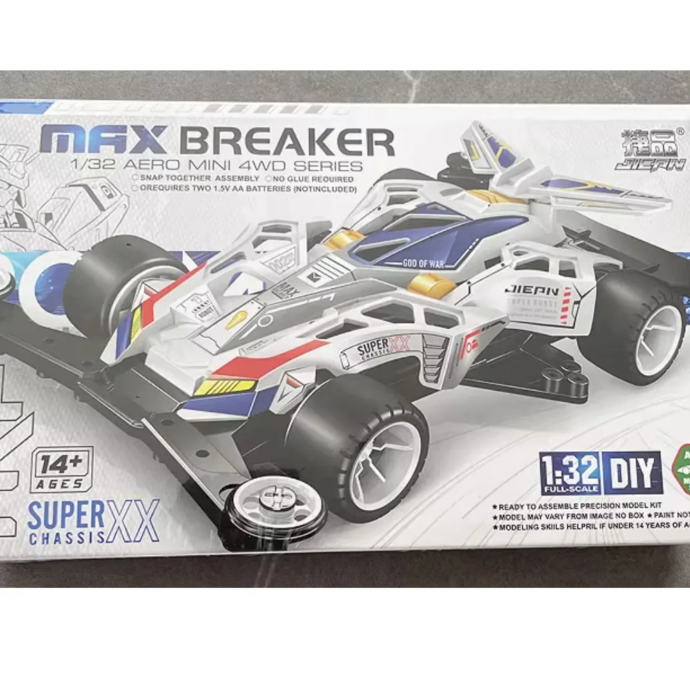 Jiepin Mini 4WD coche blanco todoterreno chasis bajo juguete