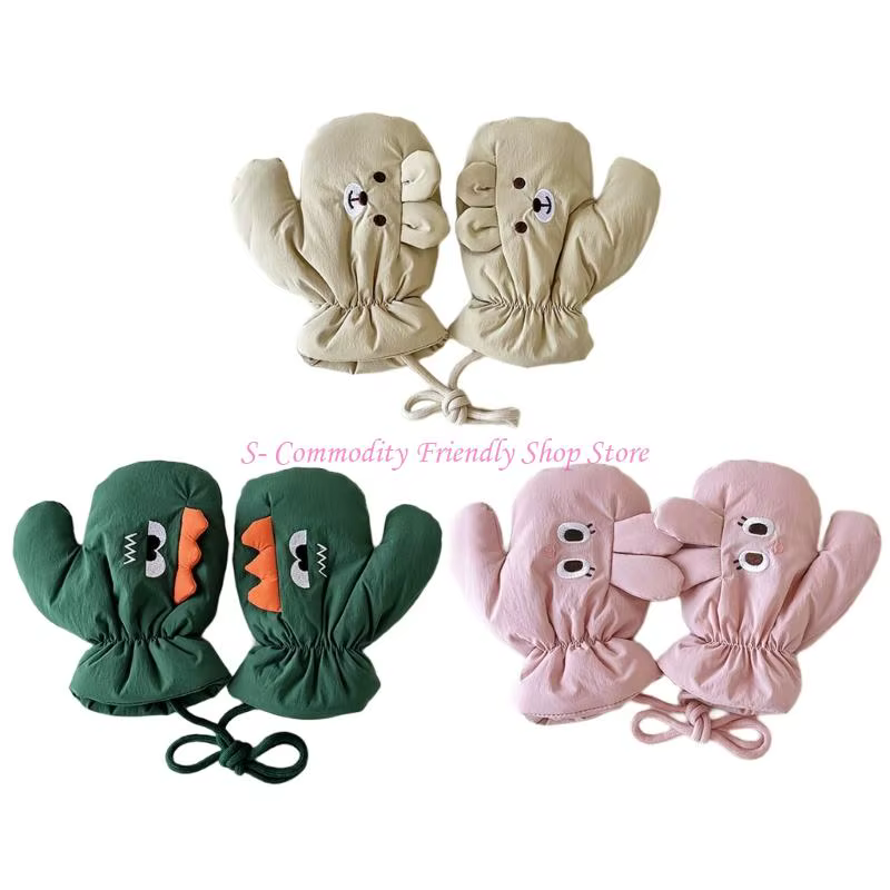Guantes de invierno para niños con diseño infantil