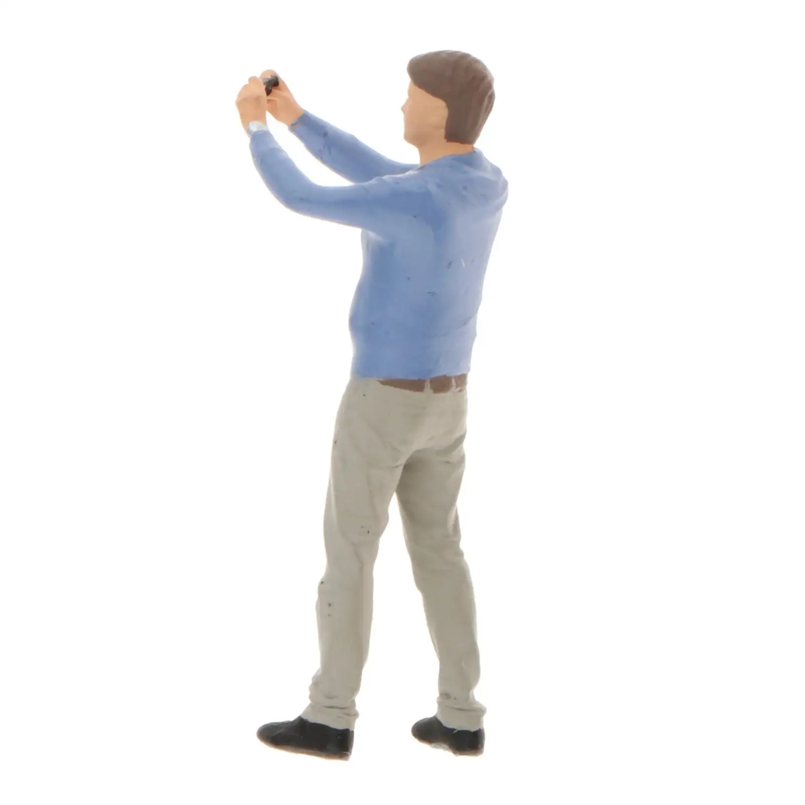 Figuras de hombres en miniatura para dioramas y escenas coleccionables - imagen 4