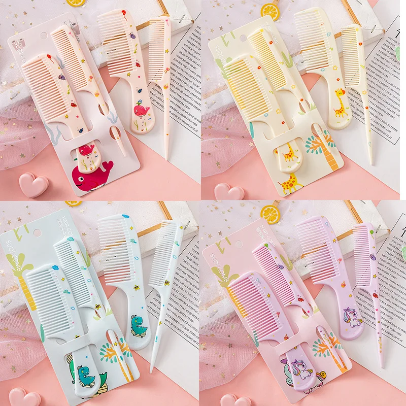 Peine antiestático infantil estilo fresa para peluquería de bebé - imagen 3