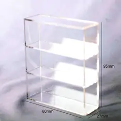 Vitrina de pasteles en miniatura para casa de muñecas