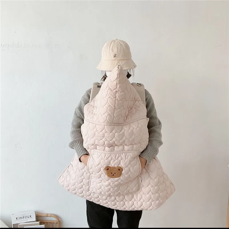 Manta acolchada para cochecito de invierno – Protege del viento