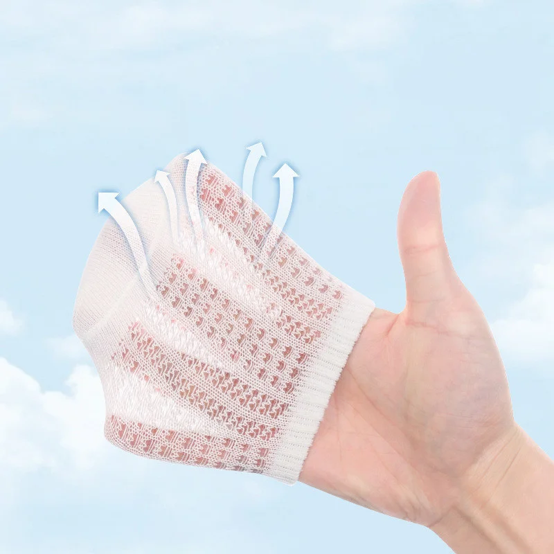 Lawadka calcetines finos de malla antideslizantes para niño y niña - imagen 2
