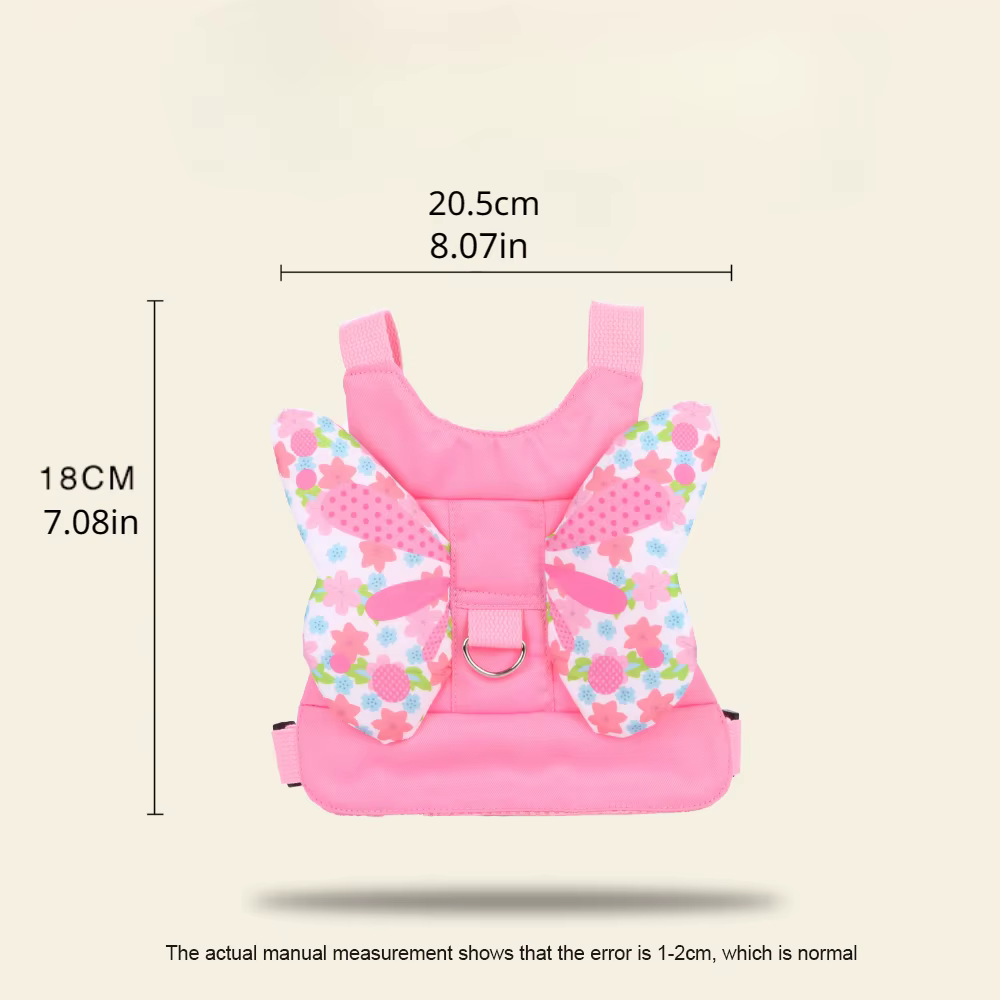 Arnés antipérdida seguridad niños pequeños – Rosa - imagen 5