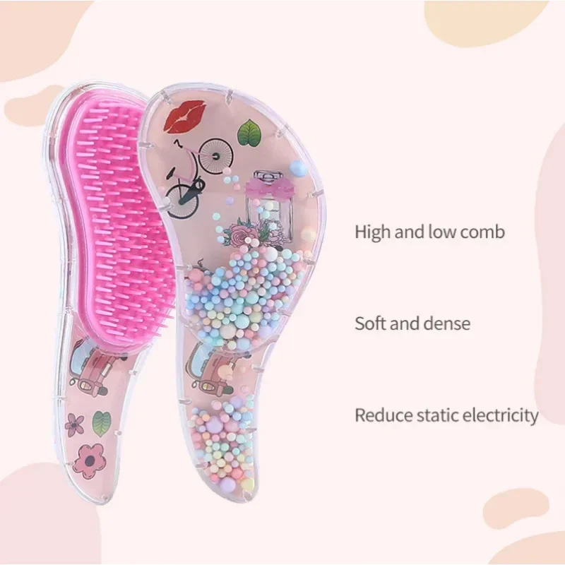 Peine anti-nudos infantil con cerdas suaves para niños - imagen 2