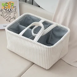 Bolsa organizadora de pañales para bebé, plegable y alta capacidad