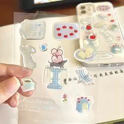 Pegatinas infantiles decorativas adhesivas con relieve para niños