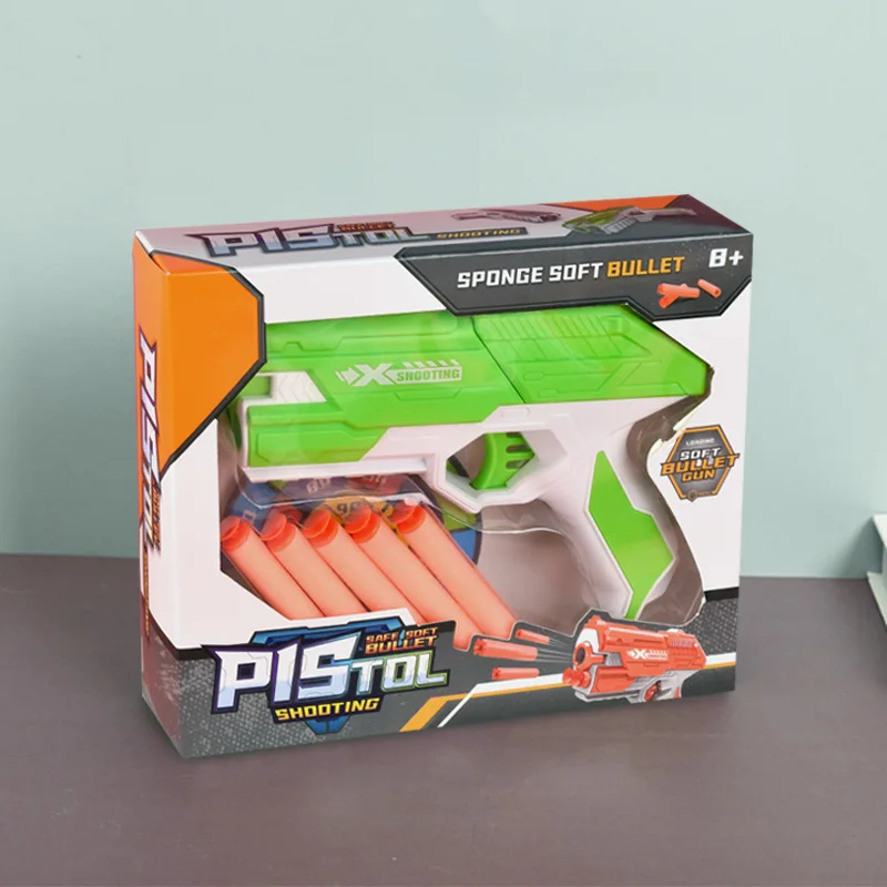 Pistola de juguete de dardos de balas blandas manual - imagen 4