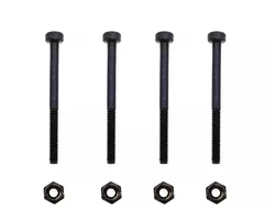 Tornillos hexagonales Mini 4WD con tuercas rosca parcial