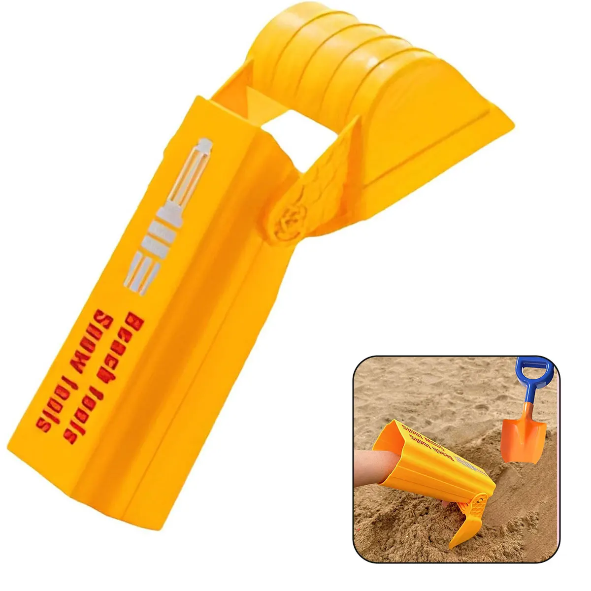Juguete excavadora de playa para arena y agua con pala, mango brazo - imagen 2