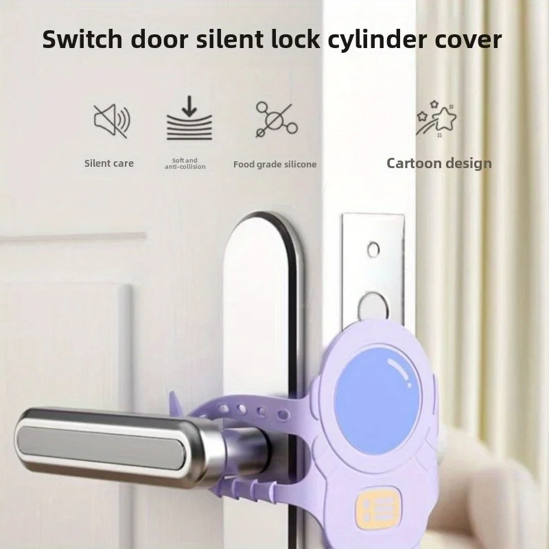 Protector antipuerta Babyproof – Silenciador de clics para nursery - imagen 5