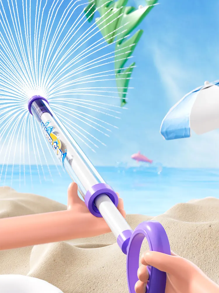 Pistola de agua con diseño de fuegos artificiales para niños - imagen 2