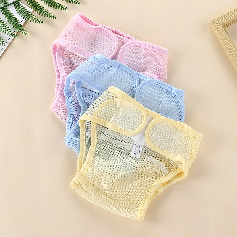 Pantalones cortos de entrenamiento para bebé – Lavables de verano - imagen 2