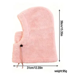 Set gorro y bufanda integrados a prueba de frío con orejeras para niños