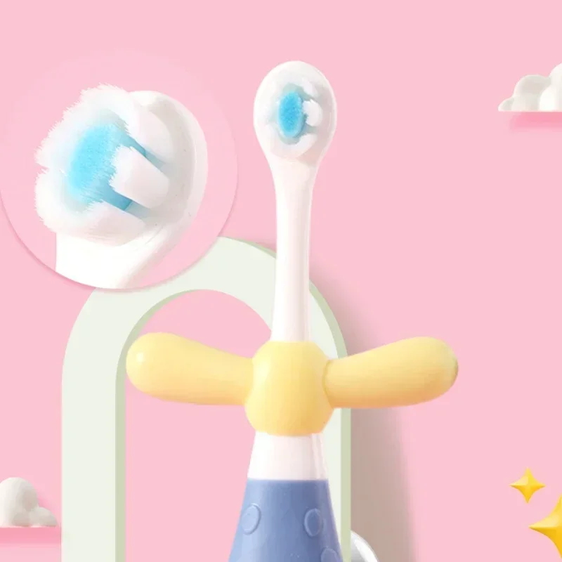 Cepillo de dientes manual para niños 1-6 años, suave y bonito - imagen 2