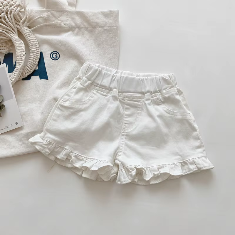 MILANCEL Pantalones cortos de algodón para niña – Cómodos y frescos - imagen 5