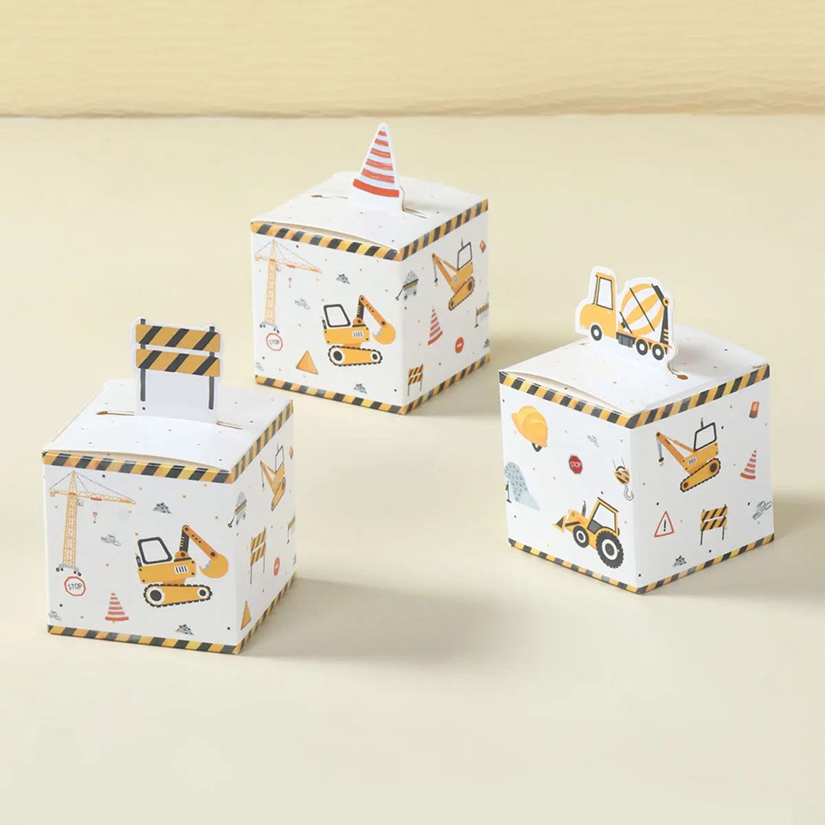 Pack de bolsas plegadas listas para montar