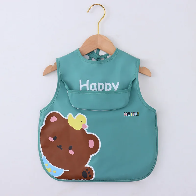 Baberos impermeables para bebé – Bandana de eructar, delantal práctico - imagen 3
