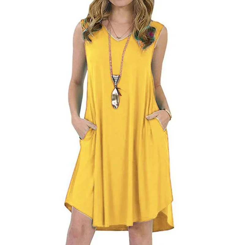 Vestido premamá largo de algodón elegante y holgado para otoño - imagen 3