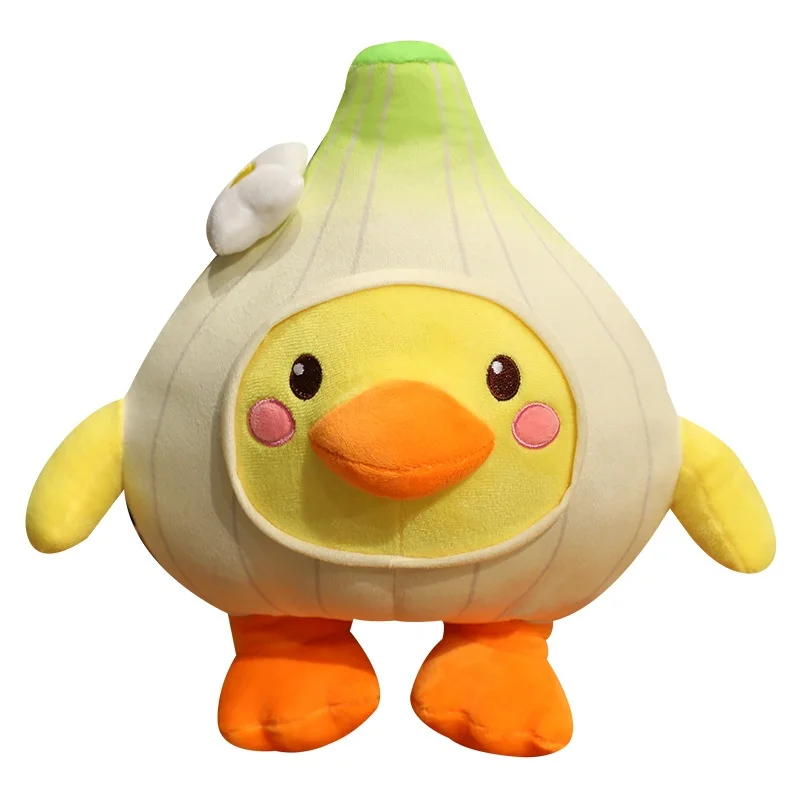 Pato de peluche amarillo suave para aliviar el estrés, regalo