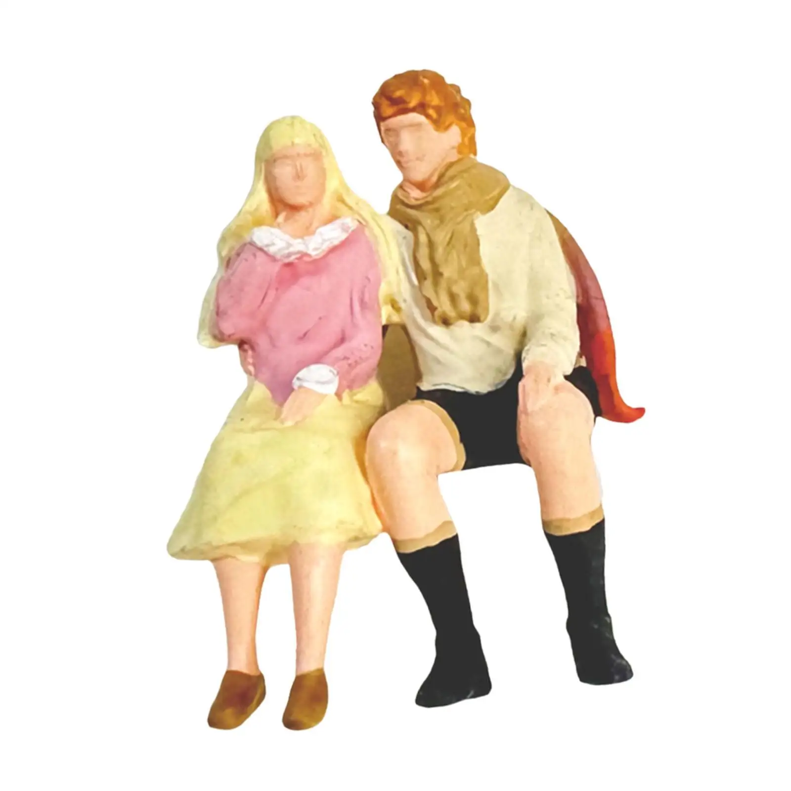 Figura miniatura de pareja para micropaisajes y dioramas - imagen 5