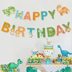 Mantel infantil de dinosaurios para fiestas de cumpleaños
