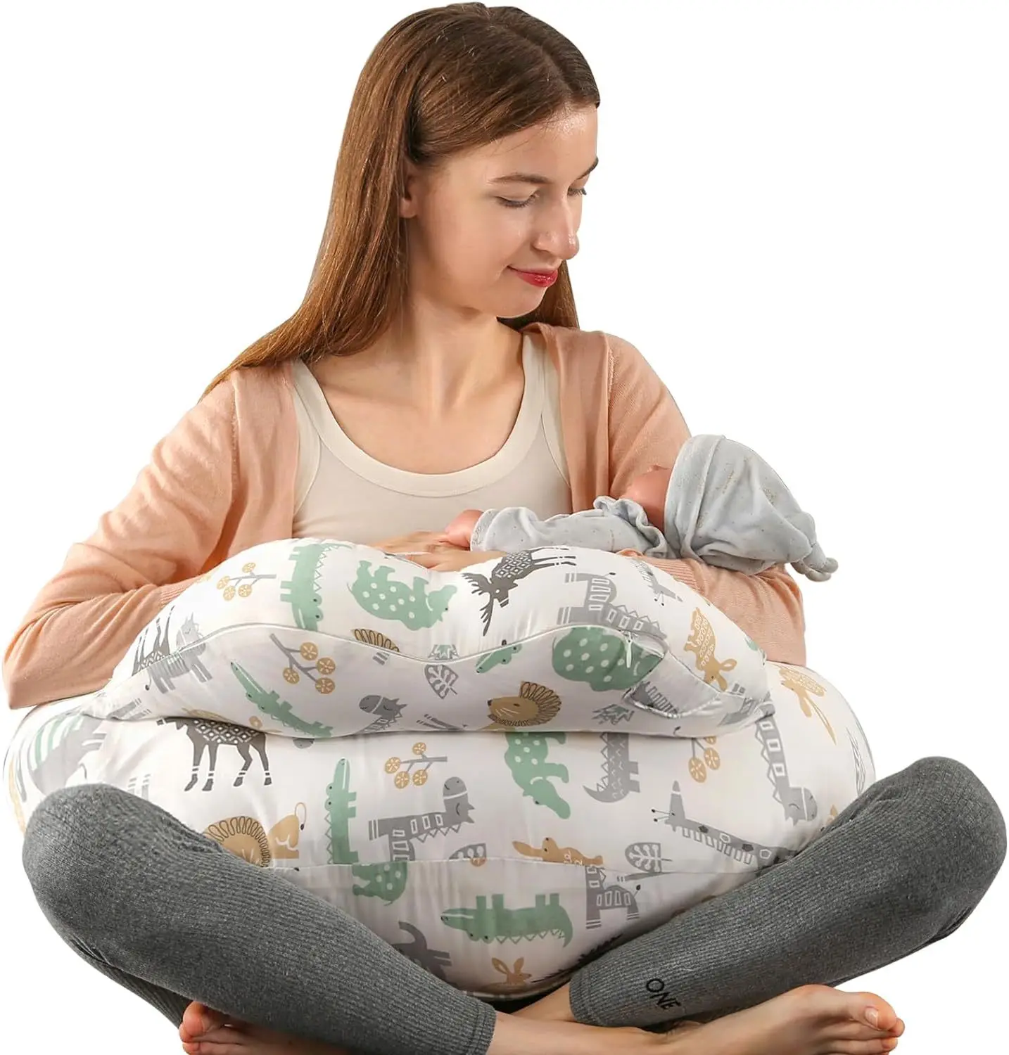 Almohada multifuncional para diferentes usos durante la maternidad