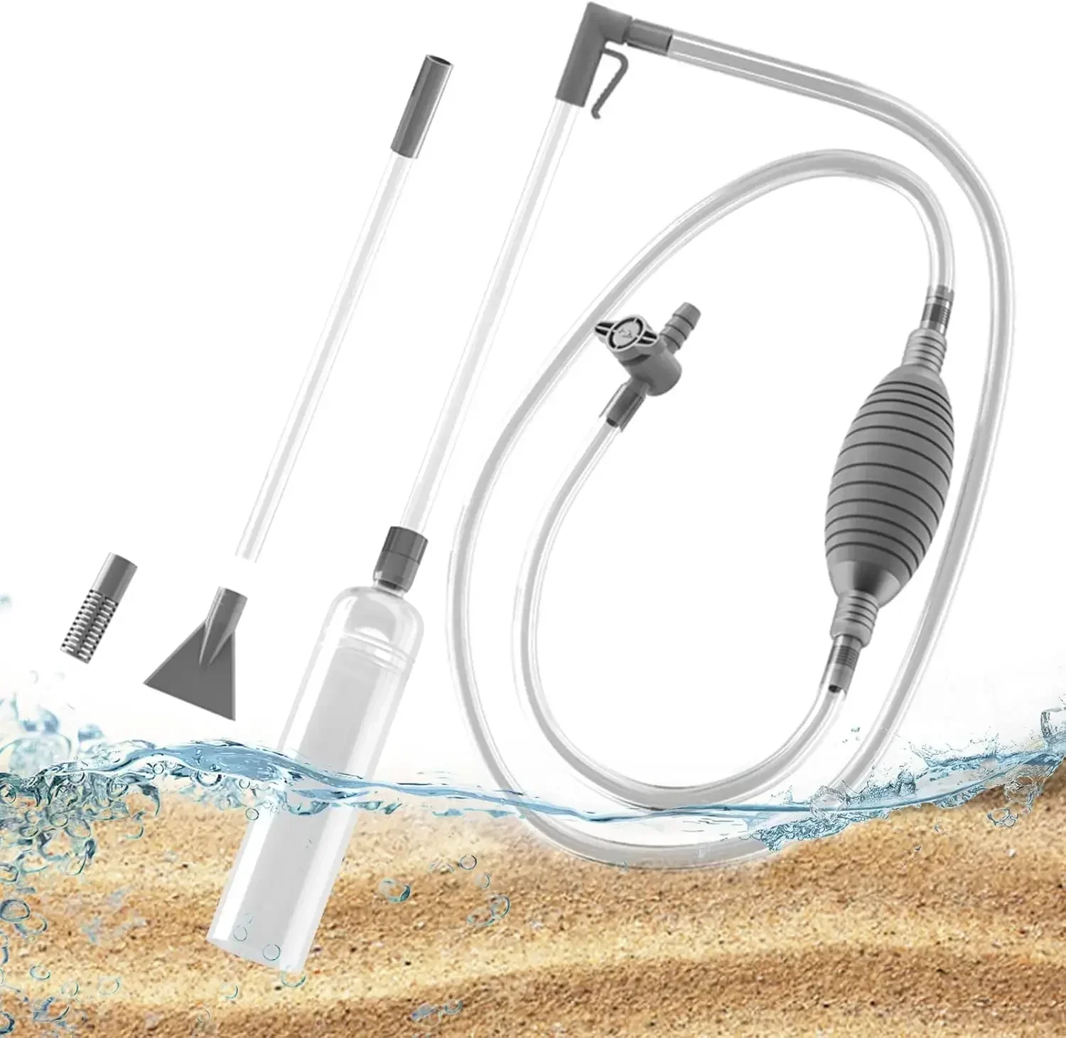 Ajuste de la válvula de flujo de agua
