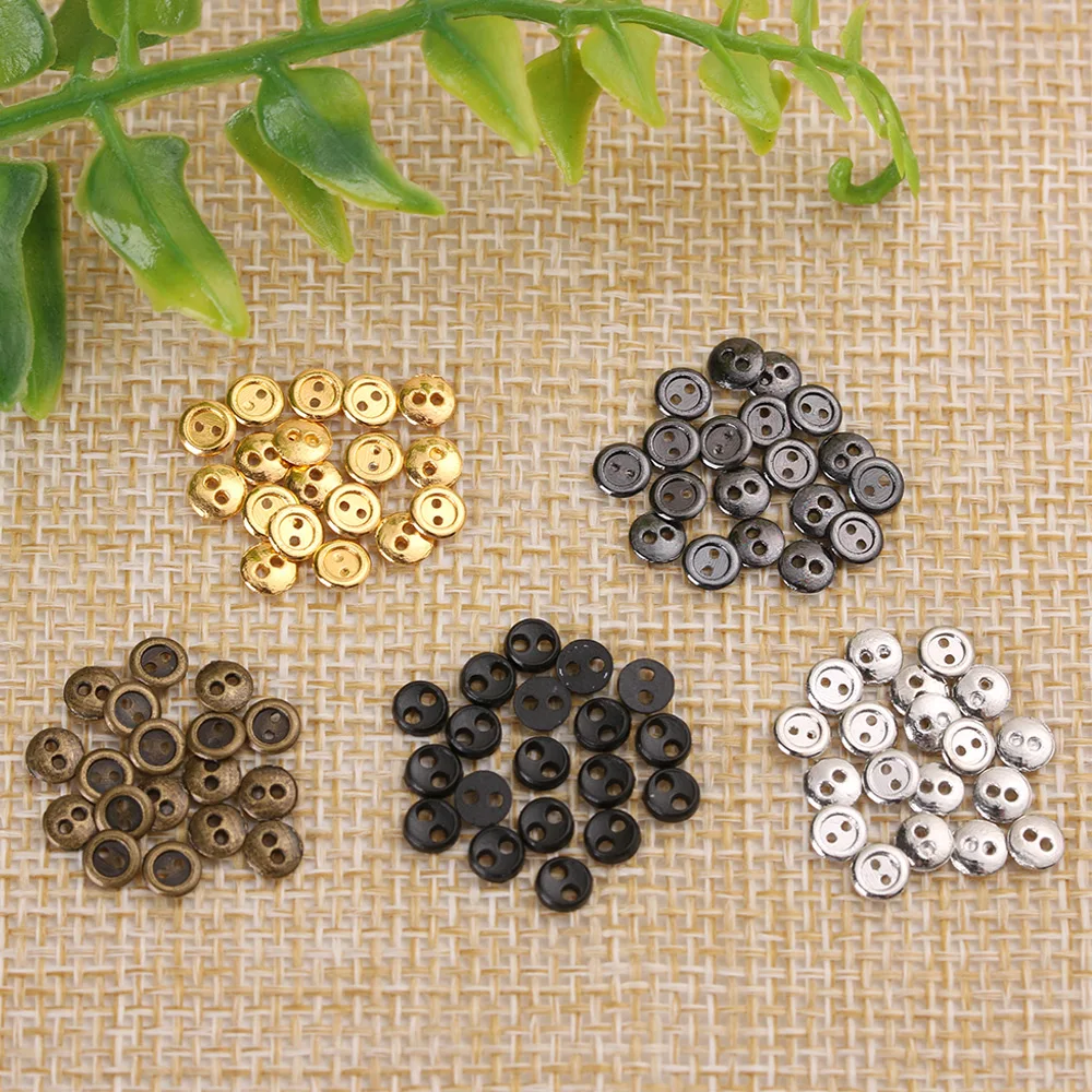 Botones metálicos para muñecas – Accesorios de costura DIY - imagen 5